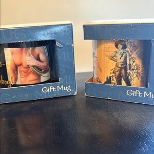 Ceramic Western Gift Mugs Set